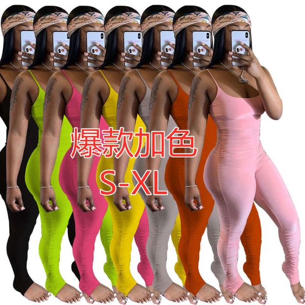 

jumpsuit hy5131 pleated women's, Black;gray