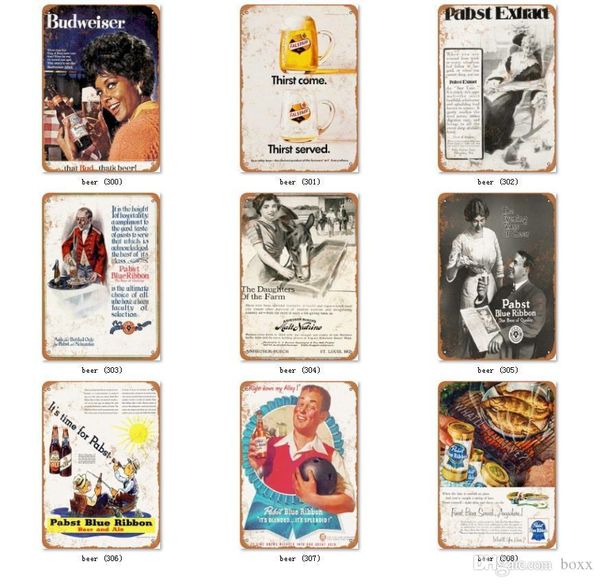 

craft ice beer poster beer signs vintage plaque bar decoration metal plates for wall shabby chic home decor abox 2019 wholesae