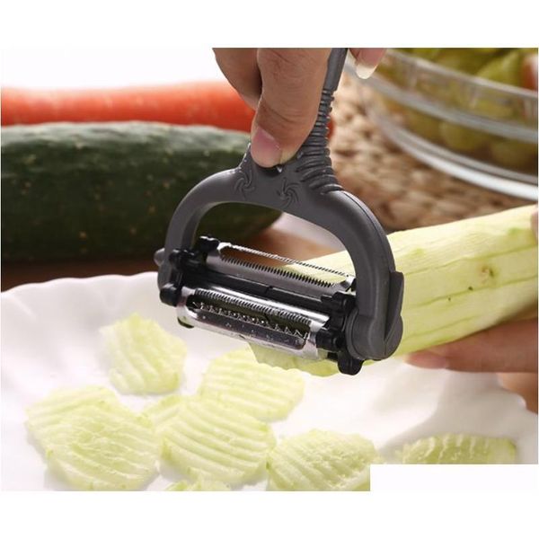 

fruit vegetable graters stainless steel carrot potato peeler cutter slicer easy kitchen tool 3 in 1 jllauj loveshop01
