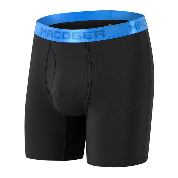 

underpants male pants bamboo stretchy men's comfortable underwear, Black;white