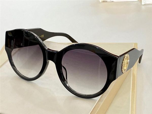 

new fashion design sunglasses 4447 round plate frame classic style simple and popular style uv400 protective glasses, White;black