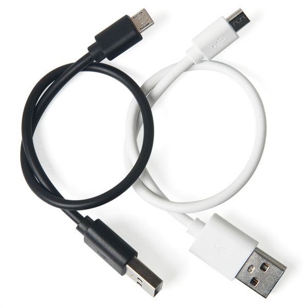 Kurzes 25 cm langes USB-Typ-C-Kabel 2A Schnelllade-Micro-USB-V8-Datensynchronisationskabel für Samsung Xiaomi LG Huawei