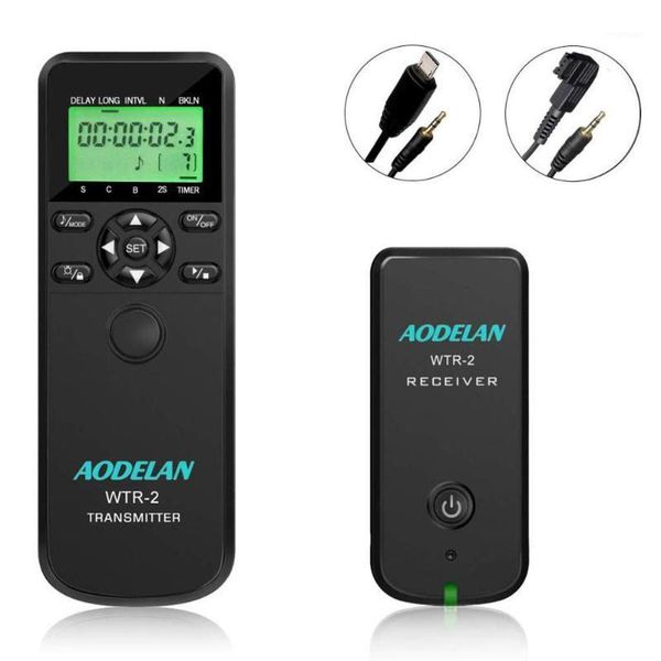 

camera remotes & shutter releases wireless release timer remote control intervalometer with lcd and hdr for a7 ii/iii,a7,a7r iii,a9,a6000,a6