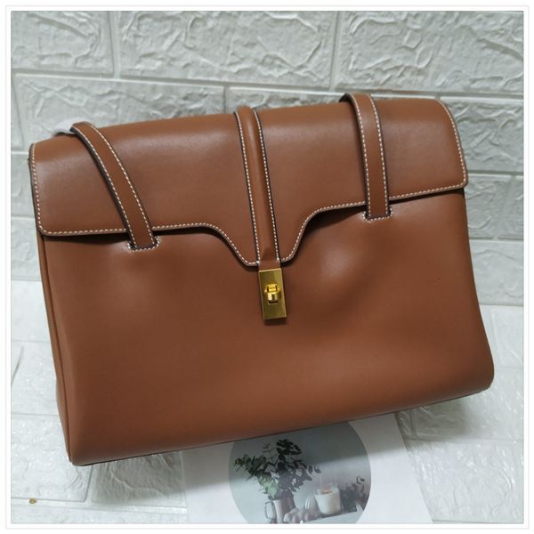 

autumn and winter new liuwen wanxi same portable one shoulder leather women's large capacity tote underarm bag