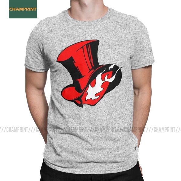 

men persona 5 vintage tees short sleeve phantom joker heart thieves game ryuji p5 big size sport hooded sweatshirt hoodie men t shirt