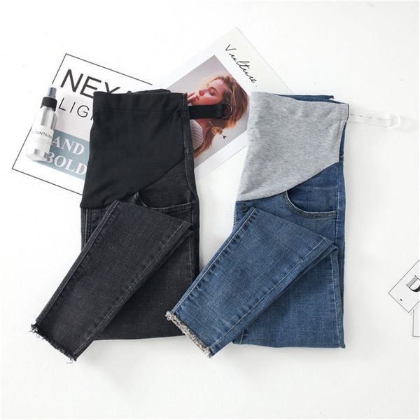 Jeans jeans maternidade fundos calças para mulheres grávidas roupas enfermagem gravidez leggings calças gravidas roupas 20211228 h1