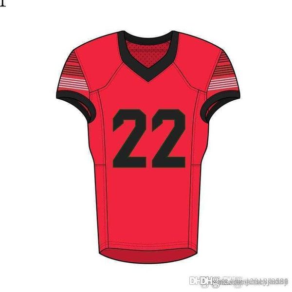 

2020 new mens jersey red black white blue a185852, Black;red