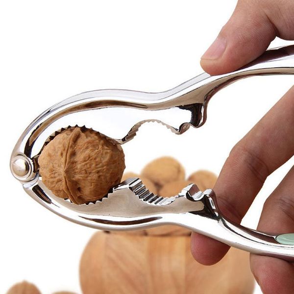 

2pcs walnut clamp pliers zinc alloy nutcracker sheller fork kitchen gadgets fork almond seafood shrimp cr bbyiro