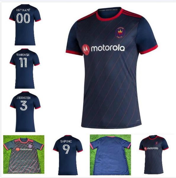 

new 2020 mls chicago soccer jersey 20 21 schweinsteiger frankowski mihailovic mccarty nikolic soccer shirts men football uniform, Black;yellow