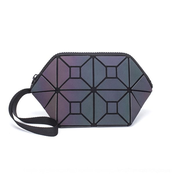 

kqvqj new women's cosmetic diamond cosmetic geometric style coin purse irregular oval diamond korean bag gift bag ieofe