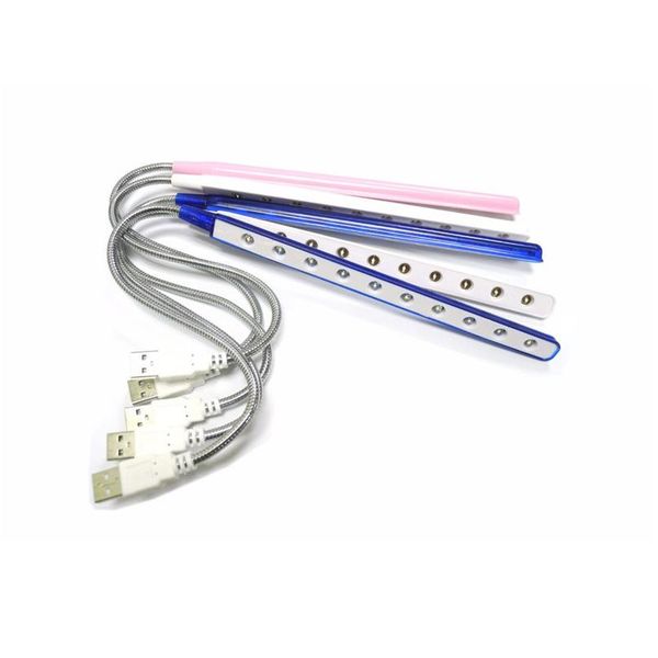 

desk keyboard lamp flexible iron chain usb led light table night-light usb gadget desk read night light for xiaomi power wmtprx