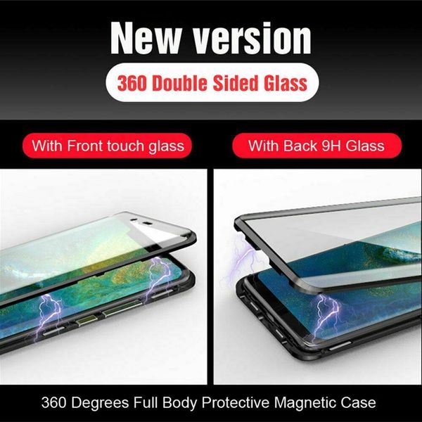 

double sided glass magnetic case for oppo realme 7 7i 6i 5i 6 6s c3 x50 c11 c15 c17 pro reno h jlltxm
