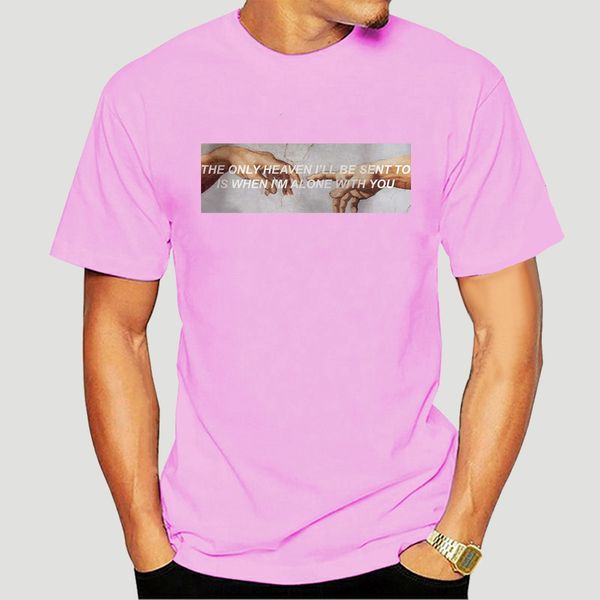 

new heaven hell print t shirt wo michelangelo harajuku gothic vintage short sleeve casual couple 90's 0132a sport hooded sweatshirt hoo