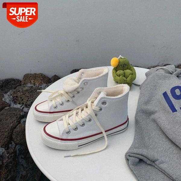 

winter cashmere highsneakers women fashion high canvas woman casual shoes canvas ladies classic laceup shoes woman flats #b32f