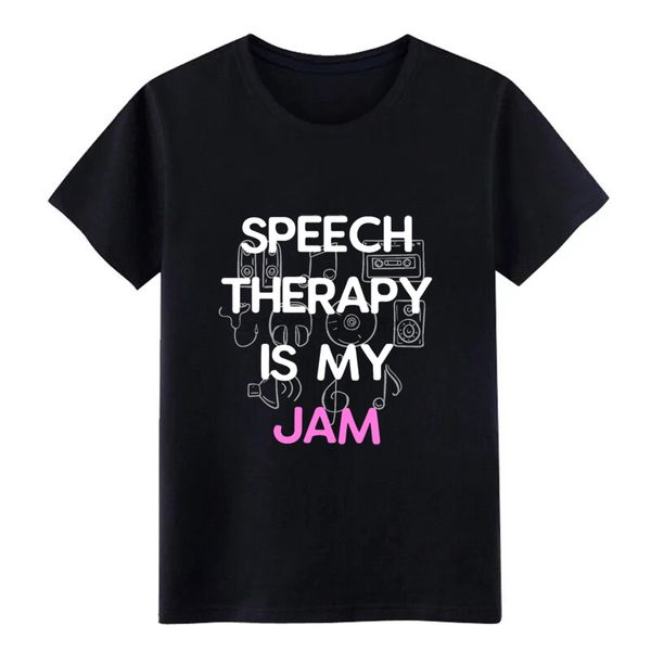 

mens speech therapy is my jam t shirt print short sleeve streetwear anti wrinkle basic summer standard shirt sport hooded sweatshirt hoodie