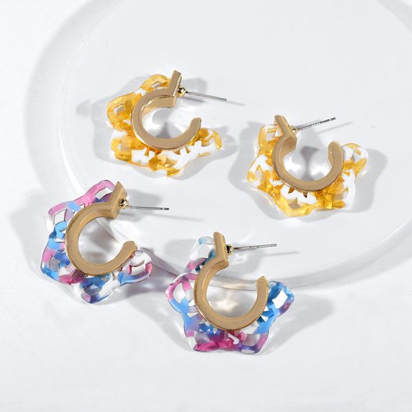 

women's earrinsgs s925 silver rattan creative earrings fashion wild rattan earrings classic triangle round crystal earring party jewelr, Golden;silver