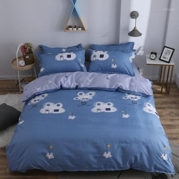 

bedding set twin full  size single bed duvet cover sets print bed linen quilt covers xf741-201