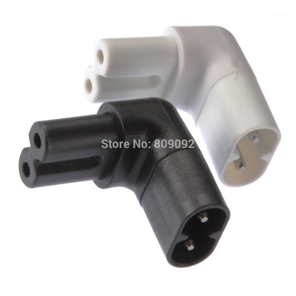 

iec320 2-pin c7 female to c8 male figure 8 power adapter up down angle connector right angle ac power adapter extension1