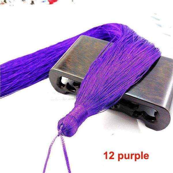 

1pcs overlength silk tassel 50cm fringe trim craft tassels brush sewing curtains jewelry accessories diy wedding decoration h qylwha