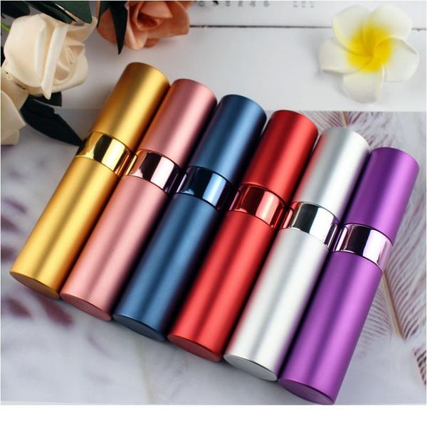 

1pc 15ml aluminum perfume bottle empty refillable spray perfume atomizers bottles qylrrq