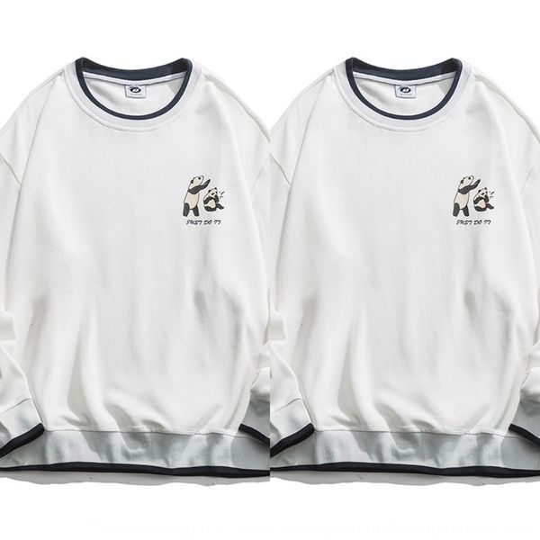 

kaiz kaizhong autumn 2020 new fashion brand men's pullover pullovercoat pulloversimple sweater coat loose pullover bv201 ncvck, Black