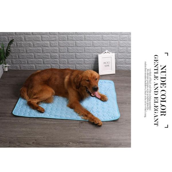 

pet cooling pad mat for summer dogs cat blanket sofa breathable cat bed washable for small medium large dogs car