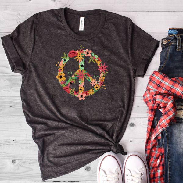 

sport peace sign shirt peace symbol t-shirt,2019 summer men's t shirt fashion summer short sleeve cotton custom t shirt printing