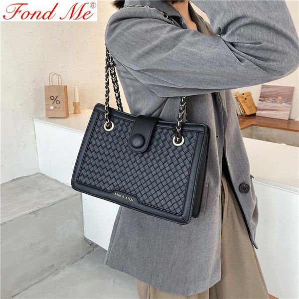 

new fashion chain messenger bag casual all -match bag
