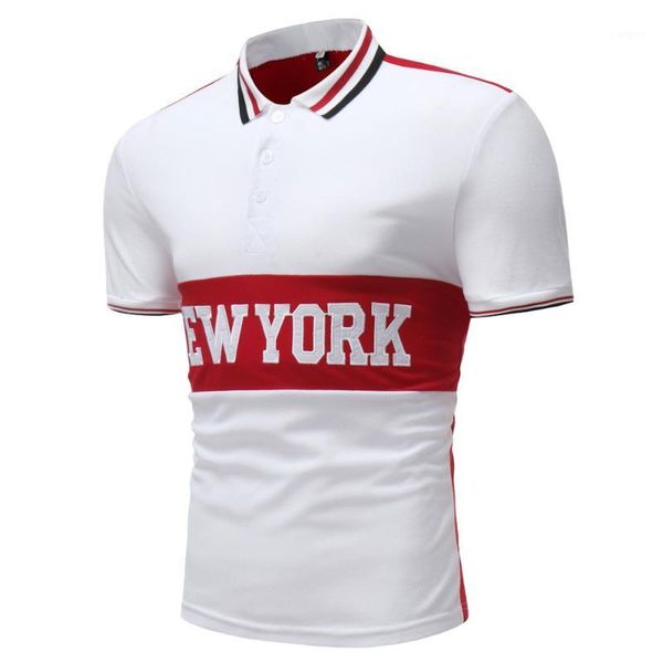 

2018 new mens fashion contrast color short sleeve shirts patchwork 100 cotton embroidery s urban clothing1, White;black