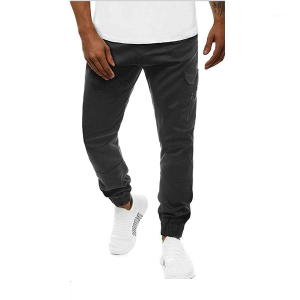 

men's pants slacks sport pants jogger leisure stretch gym fitness m-3xl1, Black