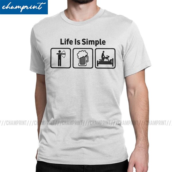 

archery life is simple rude for funny plan for today funny beer have short sleeve clothing sport hooded sweatshirt hoodie men t shirt