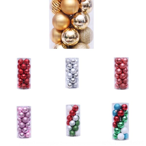 

ni4jb ballchristmas special-shaped set decorations tree electroplating set special-shaped 4/24 decorations pendant ball christmas 4/24 tree