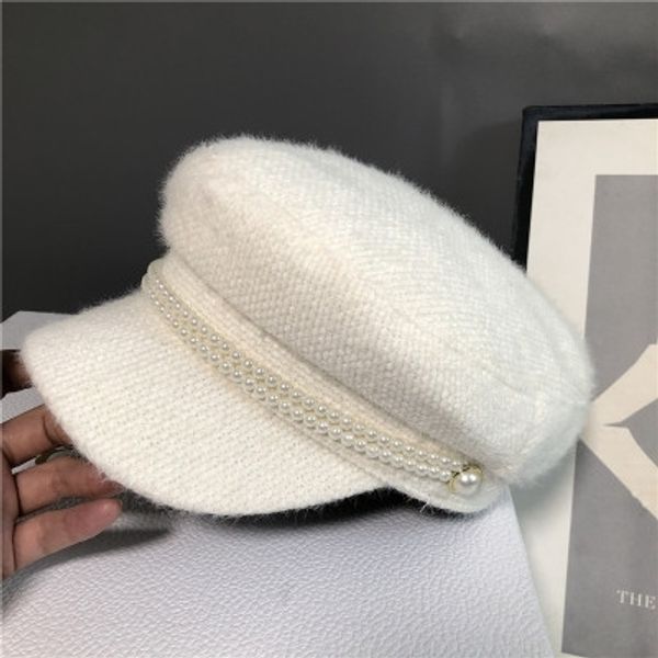 

nhan men women hat fashion knit cap docker leon harbour rolled breathable design retro beanie sailor brimless cuff skullcap, Brown;gray