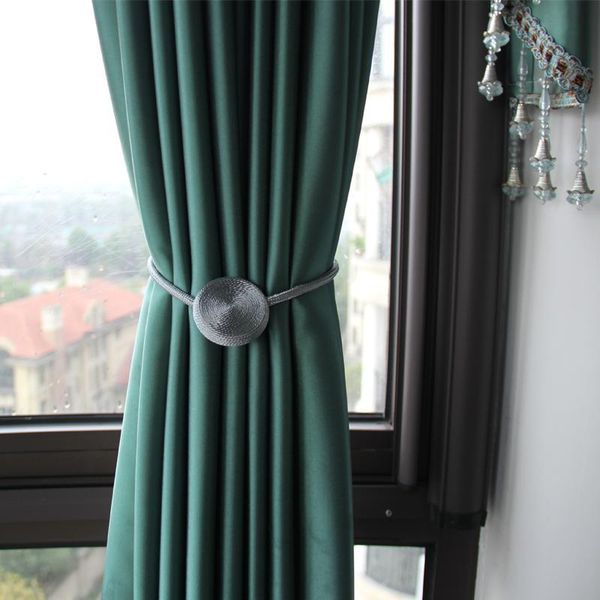 

1pc strong magnetic tiebacks curtain home decor buckle clips accessory buckles curtain hook holder holdback bandage h wmtxge