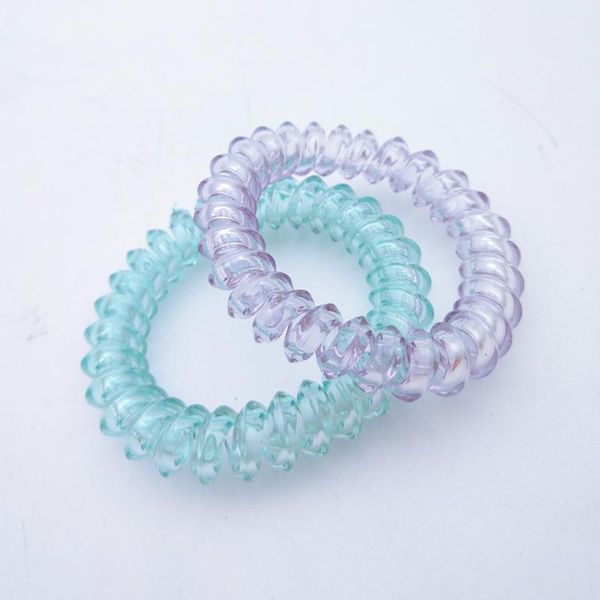 

полосы весна gum очистить конфеты телефонный провод упругие волосы для галстуков hairband резина wmtstp otsweet, Silver