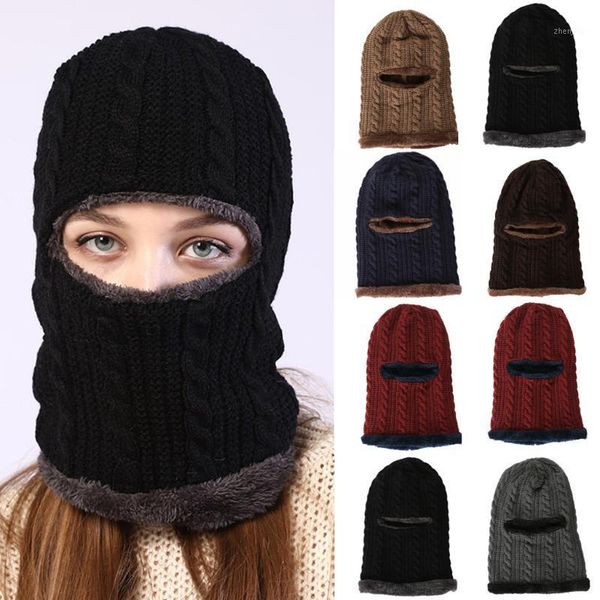 

beanies knitted beanie women men outdoor thicken winter hats for solid keep warm skullies hat1