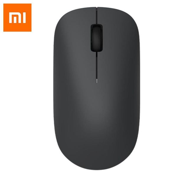 

black wireless mouse 2.4ghz 1000dpi black lightweight mice low battery prompt simple computer windows 10 peripherals