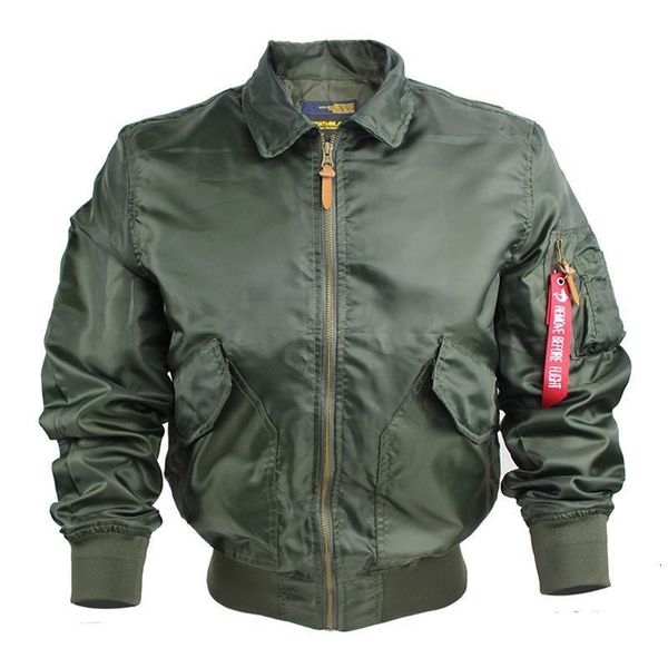 

ma-1 bomber jacket men windbreaker military pilot coat male multi-pocket jackets jaqueta masculino european size, Black;brown