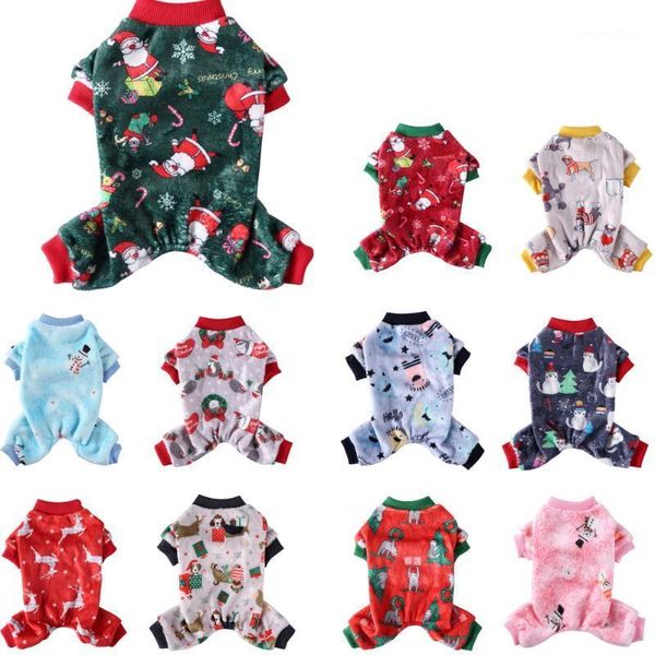 

soft warm pet dog clothes for dogs jumpsuits fleece dog coat jacket pet pajamas clothing four legs warm clothing1
