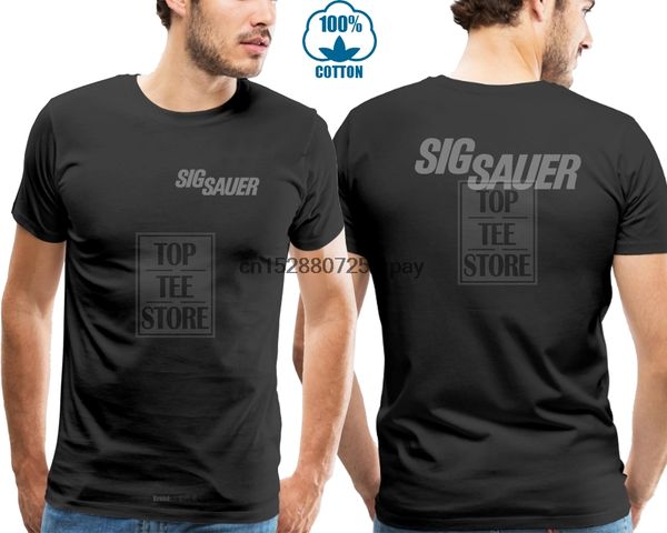 

new men sig sauer t shirt tee shirt cotton casual cartoon grey cartoon sport hooded sweatshirt hoodie