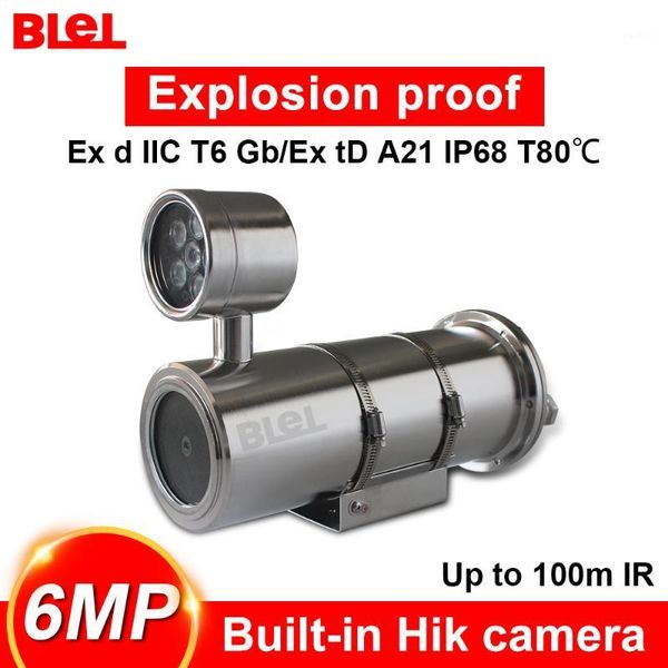

cameras hikvision explosion-proof camera security ip 6mp 100m ir outdoor indoor ip67 h.265+ hik-connect p2p1
