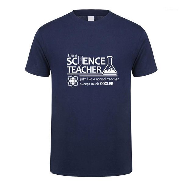 

science teacher teach biology chemistry physics t shirt men computer joke t-shirts cotton short sleeve oz-1741, White;black
