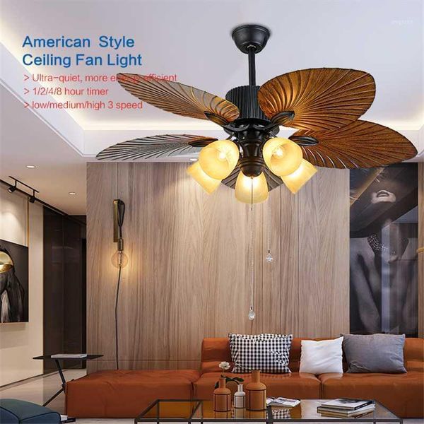 

riyueda 52 inch fan lamps wth remote control ceiling fans1