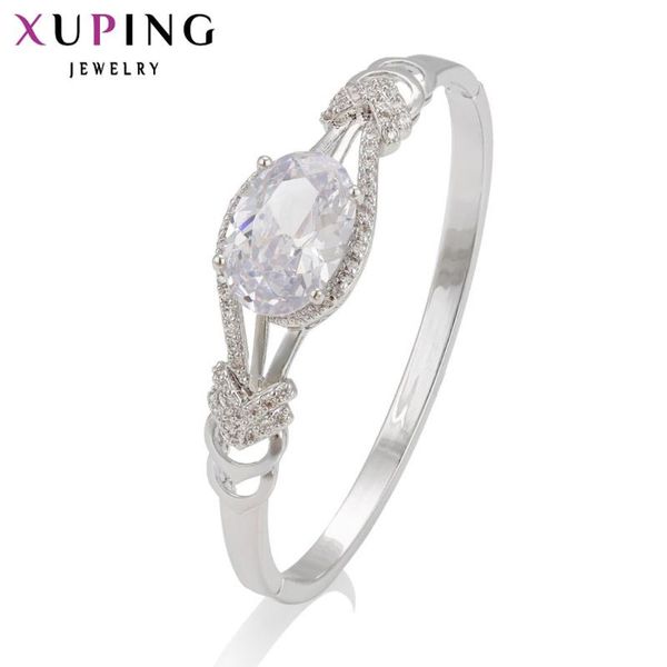 

xuping luxury bangle new arrival charm design jewelry for women gift 50544, Black