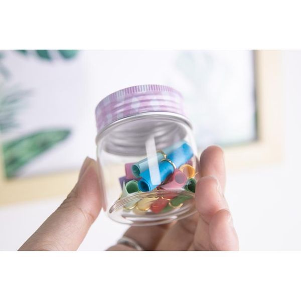 

50ml glass bottles screw aluminum cap sile ser empty jar glass sealed bottles gift liquid jars bottles 4 color c jllcbp