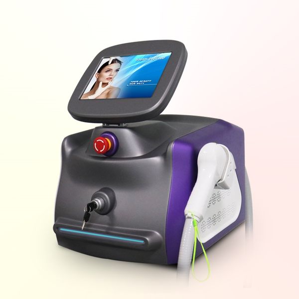 

hair removal diode laser three wavelength machine 808nm 1064nm 755nm 808nm diode laser depilation device portable, Black