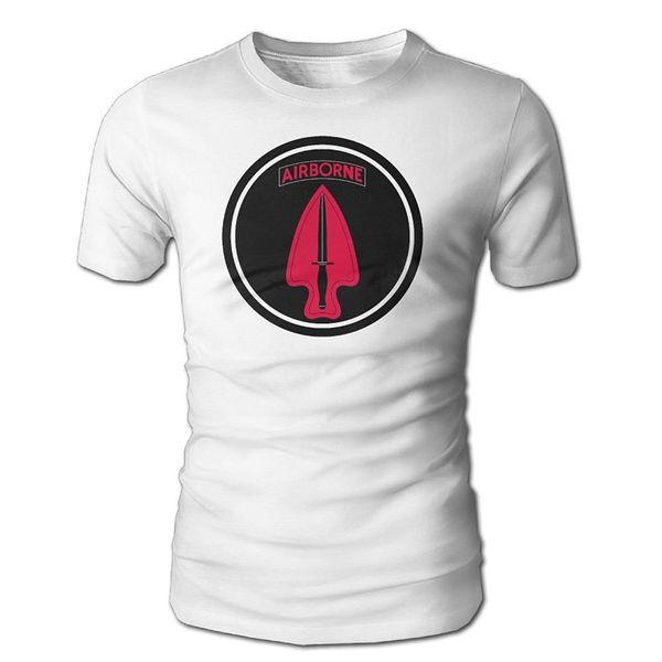 

sport 2019 new summer cool tee shirt personal goo men's short sleeve tee graphic t-shirt - special forces airborne usasoc sfod-d logo