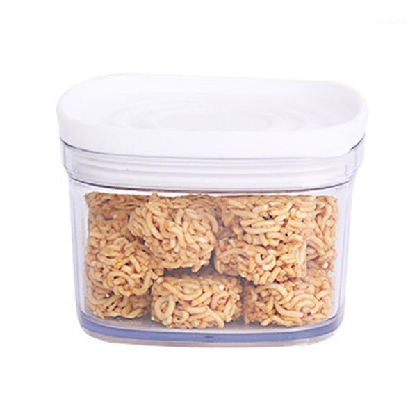 

220ml / 650ml plastic storage jar tansparent sealed coffee beans cereal preservation container box tb sale1