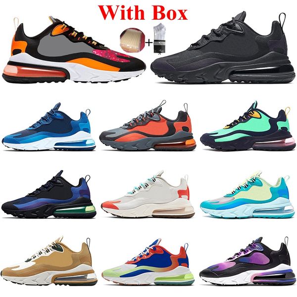 

with box 2021 right violet reggae aliens oracle aqua react running shoes black silver sapphire mens womens trainers cushions sports sneakers