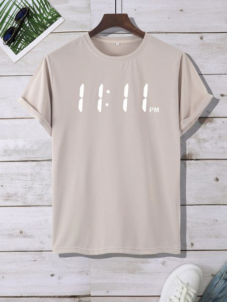 

men letter graphic tee i7v0#, White;black